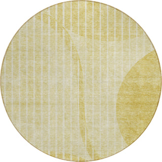 Piper Looms Chantille Striped ACN723 Gold Area Rug