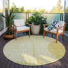 Piper Looms Chantille Striped ACN723 Gold Area Rug