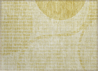 Piper Looms Chantille Striped ACN723 Gold Area Rug