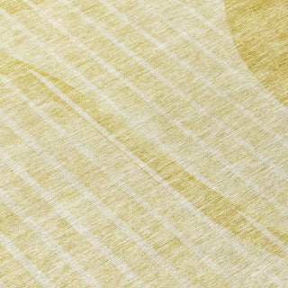 Piper Looms Chantille Striped ACN723 Gold Area Rug