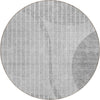 Piper Looms Chantille Striped ACN723 Gray Area Rug