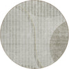 Piper Looms Chantille Striped ACN723 Taupe Area Rug