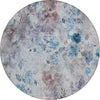 Piper Looms Chantille Floral ACN724 Blue Area Rug