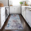 Piper Looms Chantille Floral ACN724 Blue Area Rug