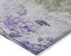 Piper Looms Chantille Floral ACN724 Purple Area Rug