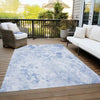 Piper Looms Chantille Floral ACN724 Sky Area Rug