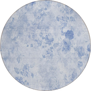 Piper Looms Chantille Floral ACN724 Sky Area Rug