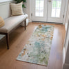 Piper Looms Chantille Floral ACN724 Teal Area Rug