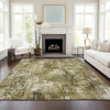 Piper Looms Chantille Modern ACN725 Brown Area Rug Lifestyle Image Feature