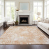 Piper Looms Chantille Modern ACN725 Coral Area Rug Lifestyle Image Feature