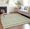 Piper Looms Chantille Bohemian ACN726 Aloe Machine Washable Area Rug Lifestyle Image Feature