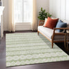 Piper Looms Chantille Bohemian ACN726 Aloe Machine Washable Area Rug Lifestyle Image Feature