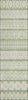 Piper Looms Chantille Bohemian ACN726 Aloe Machine Washable Area Rug Runner Main Image