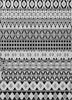 Piper Looms Chantille Bohemian ACN726 Black Machine Washable Area Rug main image