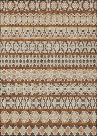 Piper Looms Chantille Bohemian ACN726 Chocolate Machine Washable Area Rug main image