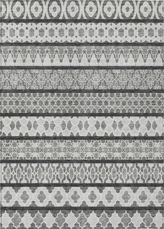 Piper Looms Chantille Bohemian ACN726 Gray Machine Washable Area Rug main image