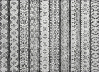 Piper Looms Chantille Bohemian ACN726 Gray Machine Washable Area Rug Scatter Main Image