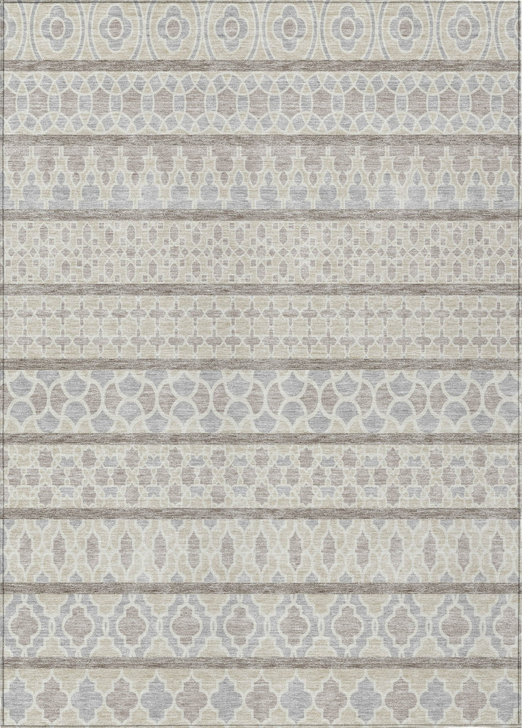 Piper Looms Chantille Bohemian ACN726 Ivory Machine Washable Area Rug main image