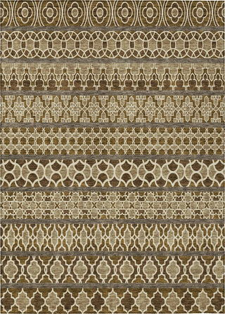Piper Looms Chantille Bohemian ACN726 Mocha Machine Washable Area Rug main image