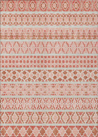 Piper Looms Chantille Bohemian ACN726 Salmon Machine Washable Area Rug main image