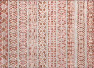 Piper Looms Chantille Bohemian ACN726 Salmon Machine Washable Area Rug Scatter Main Image