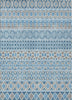 Piper Looms Chantille Bohemian ACN726 Sky Machine Washable Area Rug main image