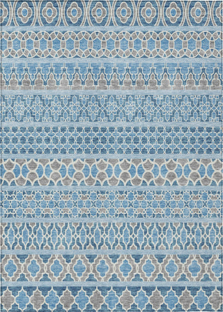 Piper Looms Chantille Bohemian ACN726 Sky Machine Washable Area Rug main image