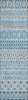 Piper Looms Chantille Bohemian ACN726 Sky Machine Washable Area Rug Runner Main Image