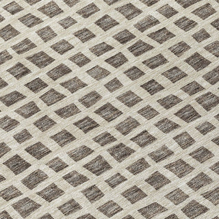 Piper Looms Chantille Geometric ACN727 Brown Machine Washable Area Rug Swatch Image