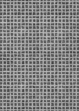 Piper Looms Chantille Geometric ACN727 Graphite Machine Washable Area Rug main image