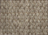 Piper Looms Chantille Circles ACN728 Brown Machine Washable Area Rug Scatter Main Image