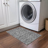 Piper Looms Chantille Circles ACN728 Gray Machine Washable Area Rug Scatter Lifestyle Image Feature