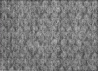 Piper Looms Chantille Circles ACN728 Gray Machine Washable Area Rug Scatter Main Image