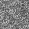 Piper Looms Chantille Circles ACN728 Gray Machine Washable Area Rug Swatch Image