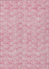 Piper Looms Chantille Circles ACN728 Pink Machine Washable Area Rug main image