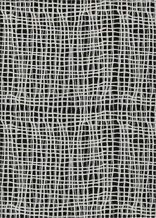 Piper Looms Chantille Stripes ACN729 Black Machine Washable Area Rug main image