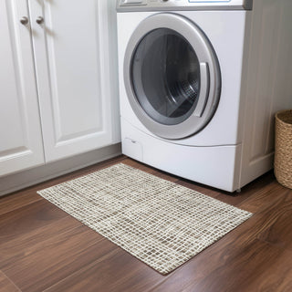 Piper Looms Chantille Stripes ACN729 Brown Machine Washable Area Rug Scatter Lifestyle Image Feature