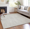 Piper Looms Chantille Stripes ACN729 Ivory Machine Washable Area Rug Lifestyle Image Feature