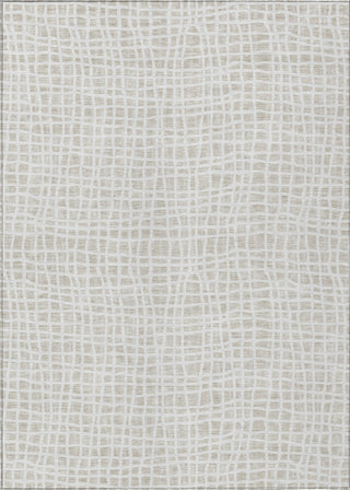 Piper Looms Chantille Stripes ACN729 Ivory Machine Washable Area Rug main image