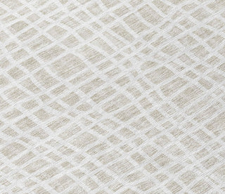 Piper Looms Chantille Stripes ACN729 Ivory Machine Washable Area Rug Swatch Image