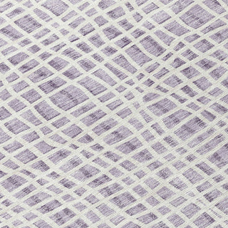 Piper Looms Chantille Stripes ACN729 Lilac Machine Washable Area Rug Swatch Image