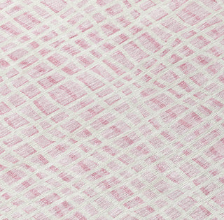 Piper Looms Chantille Stripes ACN729 Pink Machine Washable Area Rug Swatch Image