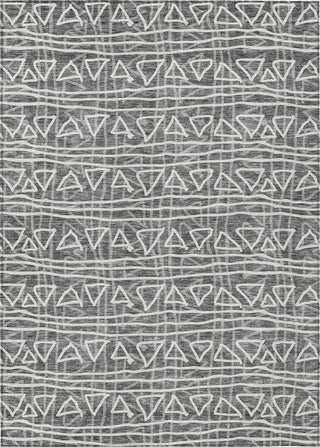 Piper Looms Chantille Bohemian ACN730 Charcoal Machine Washable Area Rug main image