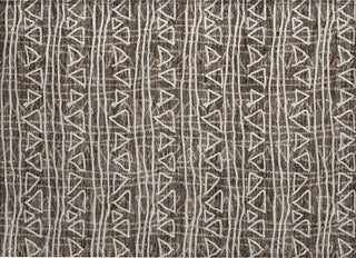 Piper Looms Chantille Bohemian ACN730 Chocolate Machine Washable Area Rug Scatter Main Image