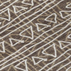 Piper Looms Chantille Bohemian ACN730 Chocolate Machine Washable Area Rug Swatch Image