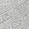 Piper Looms Chantille Bohemian ACN730 Gray Machine Washable Area Rug Swatch Image