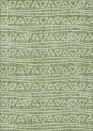 Piper Looms Chantille Bohemian ACN730 Green Machine Washable Area Rug main image