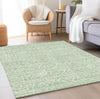 Piper Looms Chantille Bohemian ACN730 Mint Machine Washable Area Rug Lifestyle Image Feature