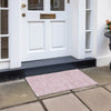 Piper Looms Chantille Bohemian ACN730 Pink Machine Washable Area Rug Scatter Outdoor Lifestyle Image Feature