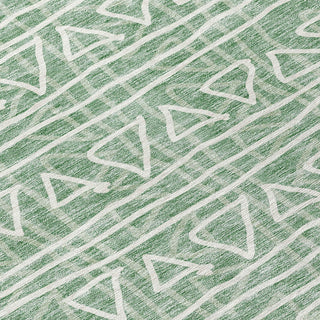 Piper Looms Chantille Bohemian ACN730 Sage Machine Washable Area Rug Swatch Image